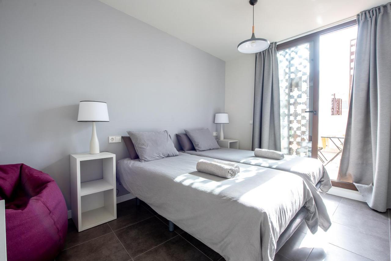 شقة Apartamento Con Terraza En San Luis إشبيلية المظهر الخارجي الصورة